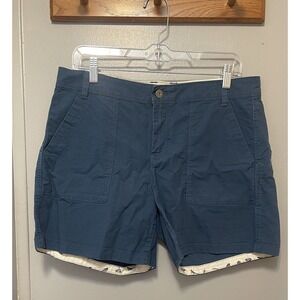 The Northface Women's Ridgeside Shorts Blue Size 10 6 Inch Inseam